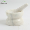 Natural mortar and pestle granite/marble made